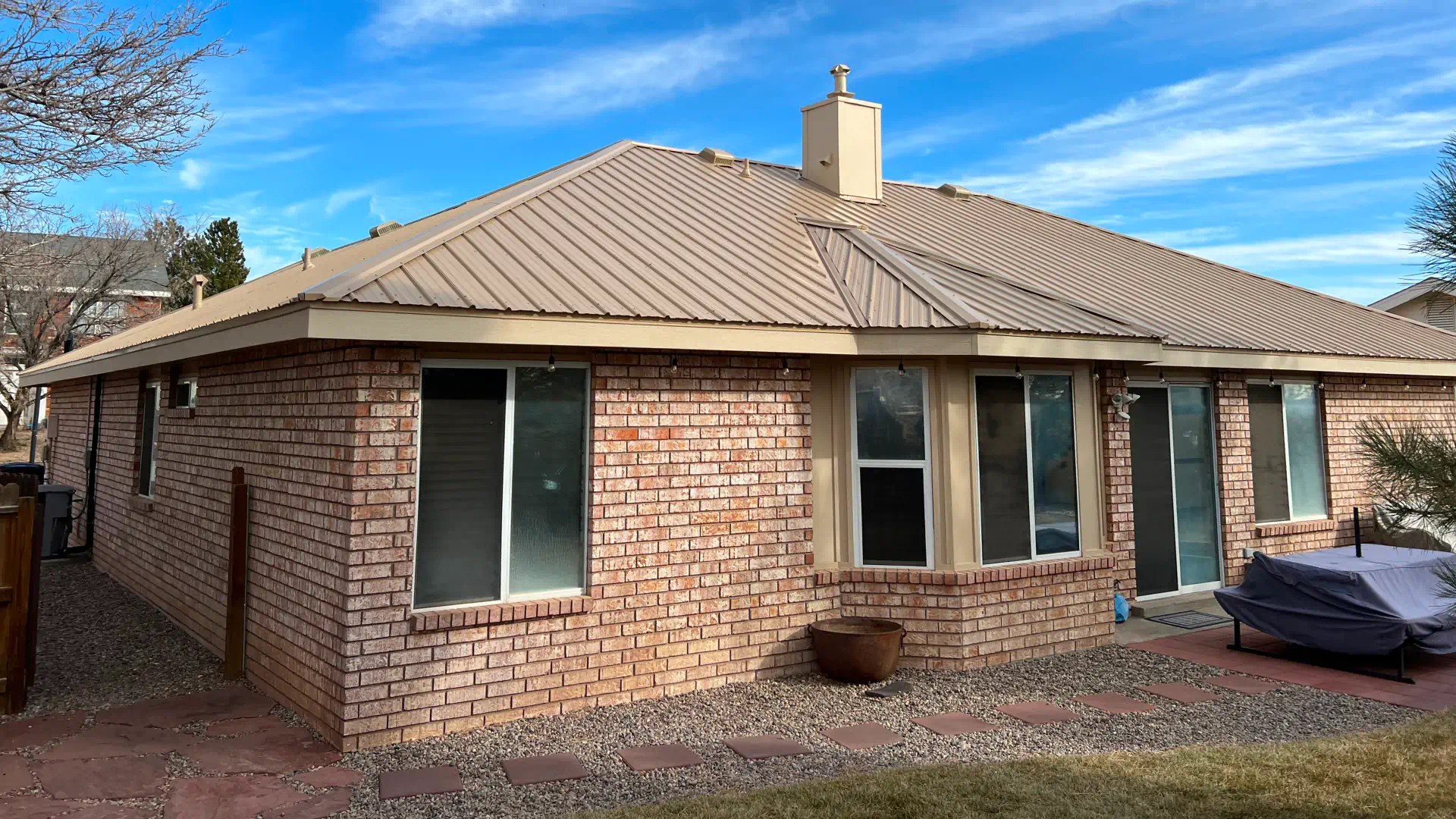 metal roofing installation