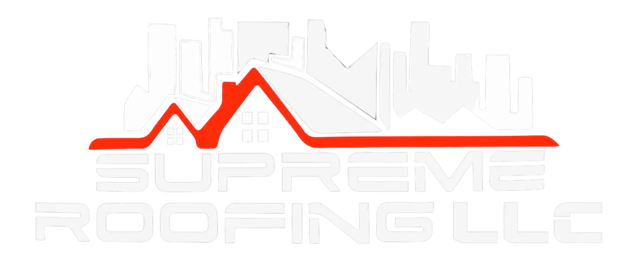 supreme roofing llc logo white